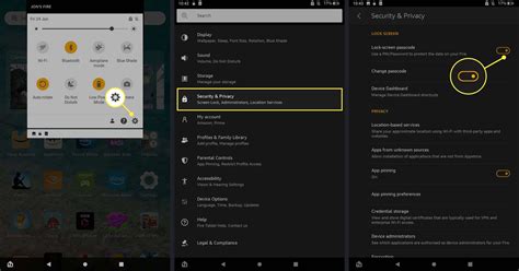 How to Lock the Screen on an Amazon Fire Tablet