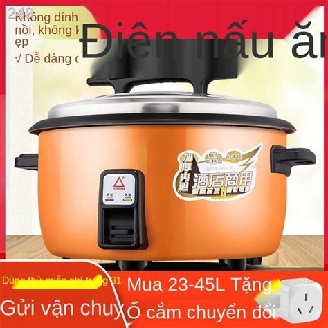 [HOT]Hấp và nấu nồi cơm điện kép đa năng 10-20 người thương mại công suất lớn loại gia đình 4 ...