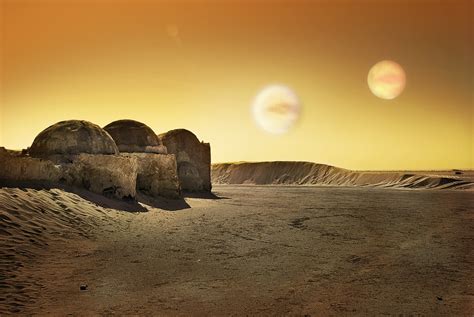 Tatooine’s Twin Suns | Star Wars Tatooine is a desert planet… | Flickr