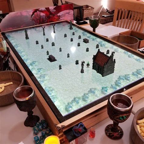 Gaming Table D&d : Gaming Tables Table Game Geek Chic Sultan Dnd Rich Dungeons Dragons ...