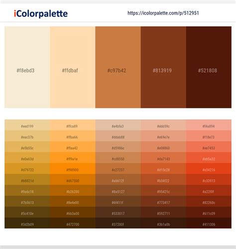 34 Latest Color Schemes with Caramel Color tone combinations | 2024 ...