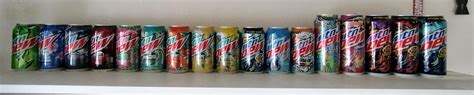 Mountain Dew can & bottle collection (updated) : r/mountaindew