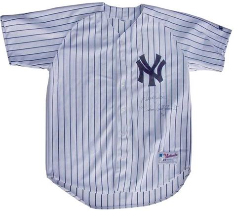 Derek Jeter Signed Limited Edition Yankees Home Jersey