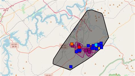 Power Outage Map Sevierville Tn - Gillie Donnamarie