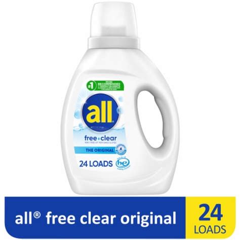 All® free clear Original Unscented Liquid Laundry Detergent, 36 fl oz - QFC