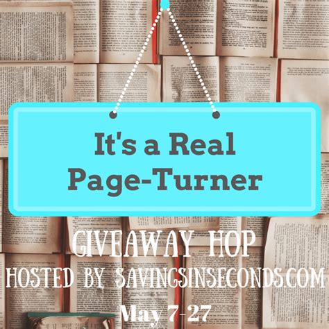 It's a real page-turner giveaway hop event - signups open