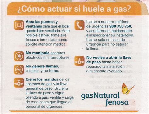 La "seño" Conchita (Tutora de 6ºA): ¿CÓMO ACTUAR SI HUELE A GAS?