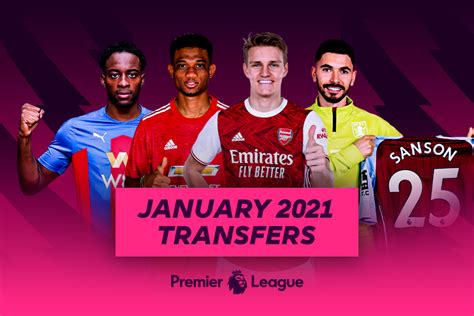 January 2021 Transfer Window Latest News