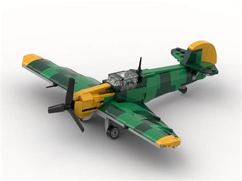 LEGO MOC Messerschmitt Bf 109 E-4 by copernicus508 | Rebrickable - Build with LEGO