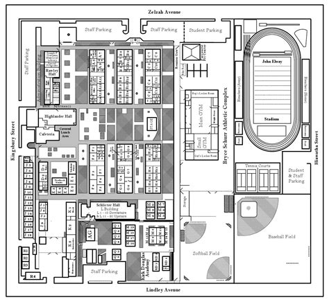 School Campus Map