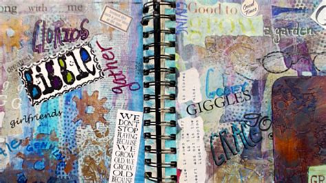 Live Stream – Word Art Journal Pages - HowToGetCreative.com