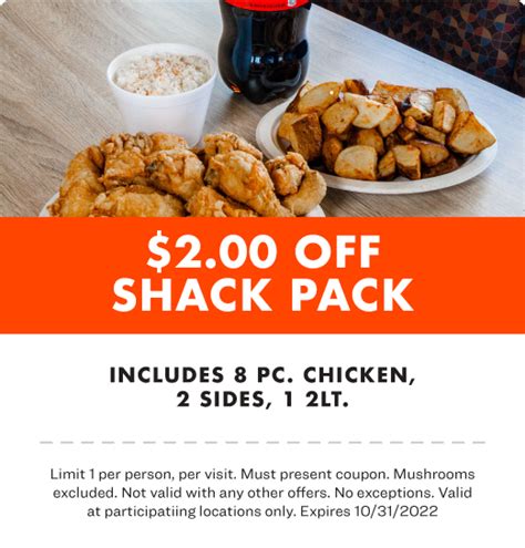 Coupons – Detroit’s Original Chicken Shack