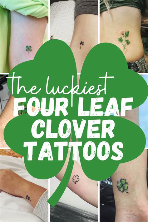 Black Clover Tattoo Meaning