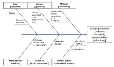 Fishbone Diagram Template Healthcare