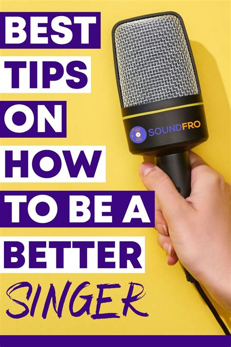 Best Tips On How To Be A Better Singer |‌ ‌SoundFro in 2021 | Singing exercises, Learn singing ...