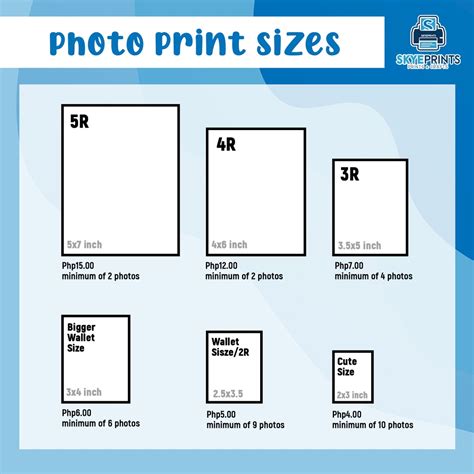 Photo Printing (Cute, 2R, 3R, 4R, 5R) | skyeprintsph | Shopee Philippines