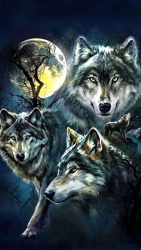 Cool Wolves iPhone Wallpapers - Wallpaper Cave