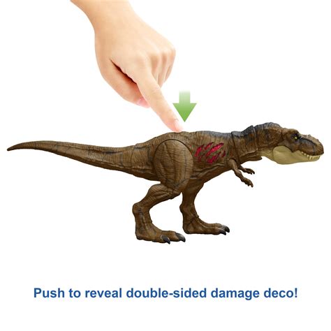 JURASSIC WORLD EXTREME DAMAGE Tyrannosaurus Rex | Mattel