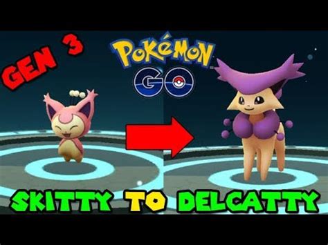 Pokemon Skitty Evolution