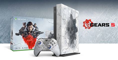 Microsoft unveils limited edition Gears 5-themed Xbox One X