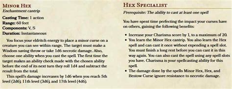 Hex Spell DnD 5e – The Ultimate Guide (2024) - Game Out