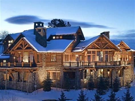 Beaver Creek, Colorado Luxury Log Mansion | Luxury log cabins, Log ...