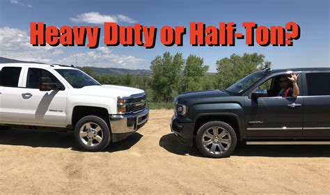 Half-Ton or Heavy Duty Pickup? Which Truck is Best for You? (Video ...