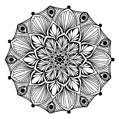 Dibujos de mandalas | Vector Premium