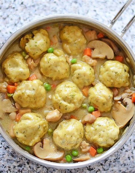 Chicken Fricassee with Bisquick Dumplings