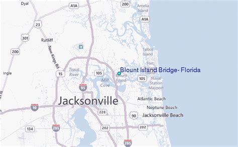 Blount Island Bridge, Florida Tide Station Location Guide