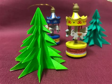 Tutorial #41: Origami Christmas Tree | The Idea King