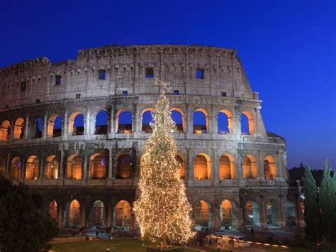 The Colosseum at Christmas, Rome, Italy JTB Photo / SuperStockmany of ...