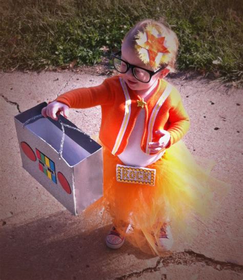 Homemade DJ Lance Rock Halloween costume from Yo Gabba Gabba! It's a girl version with a tutu ...