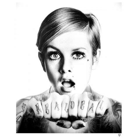 Twiggy by JJ Adams Art