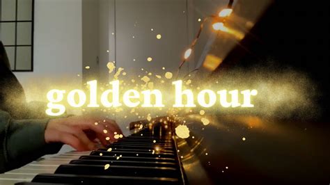 golden hour | piano cover - YouTube