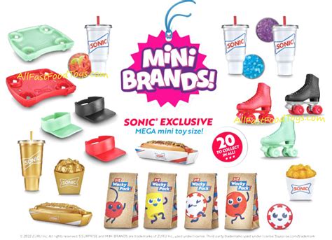 Sonic Drive-In Kids Meal Toys July 2022