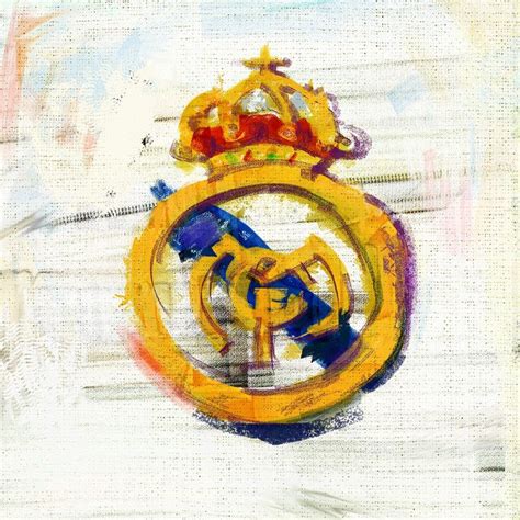 Real Madrid Logo Painting at PaintingValley.com | Explore collection of ...