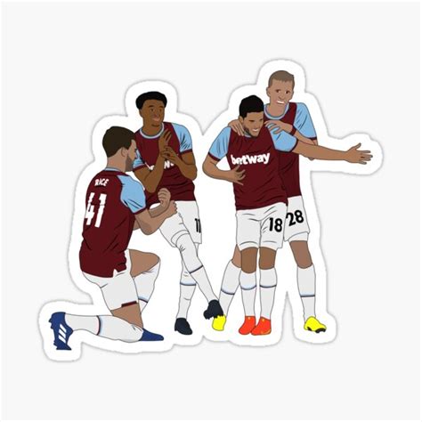 West Ham Stickers | Redbubble