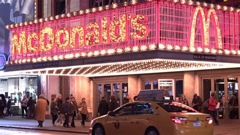 Mcdonalds Restaurant In Downtown New York Stock Footage SBV-313171191 - Storyblocks