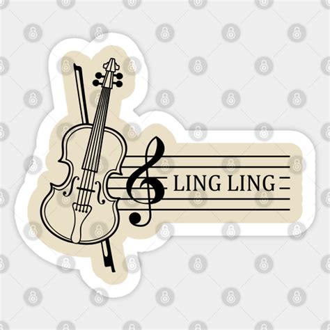 Ling Ling Twoset Violin - Twoset Violin - Sticker | TeePublic