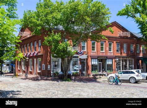 Main Street in Nantucket, Massachusetts Stock Photo - Alamy