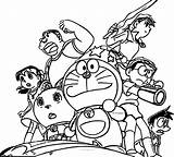 Doraemon Star Team Coloring Page  Wecoloringpagecom sketch template