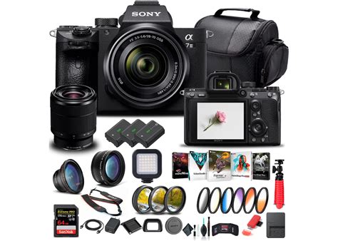 Sony Alpha a7 III Mirrorless Camera / 28-70mm Lens Bundle ILCE7M3K/B ...