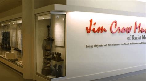 Take a virtual tour of the Jim Crow Museum