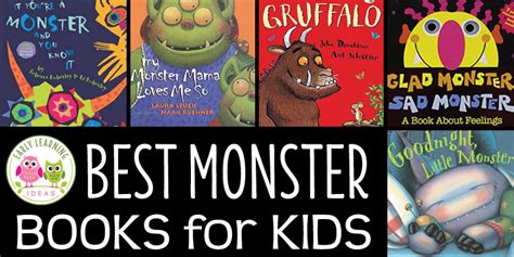 15 of the Top Monster Books for Kids