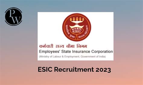 ESIC Recruitment 2023 Notification Out For 17710 UDC, LDC And MTS Posts