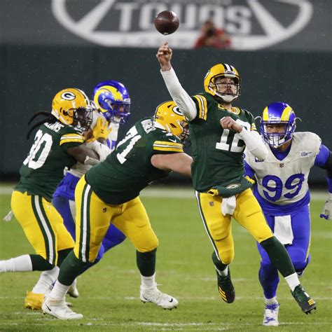 Aaron Rodgers, Packers Advance to NFC Championship with Win vs. Jared Goff, Rams | News, Scores ...