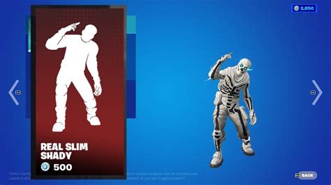 REAL SLIM SHADY FORTNITE EMOTE! - YouTube