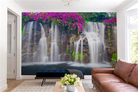 Lush Waterfall – Print A Wallpaper