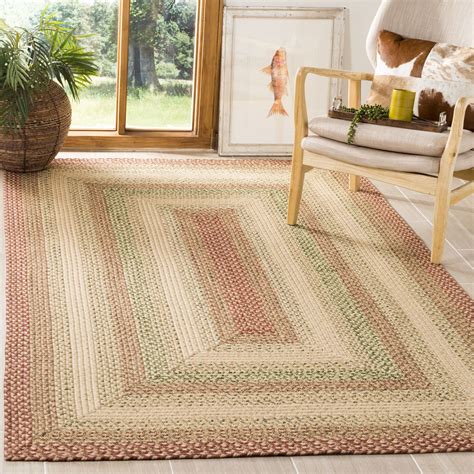 Safavieh Handmade Braided Jemima Country Rug | Country rugs, Area rugs, Rugs